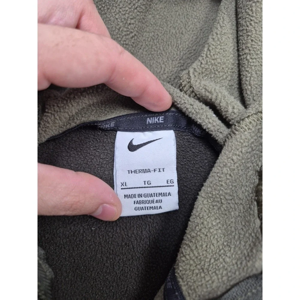 Nike Hoodie Therma Dri-FIT Full Zip Green CU6231-356 Activewear Men's XL